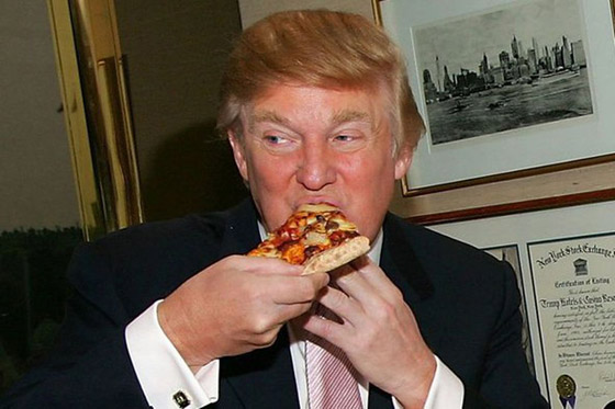 بالصور الرئيس دونالد ترامب يعشق الأطعمة السريعة: البيتزا البرجر والتاكو صورة رقم 6