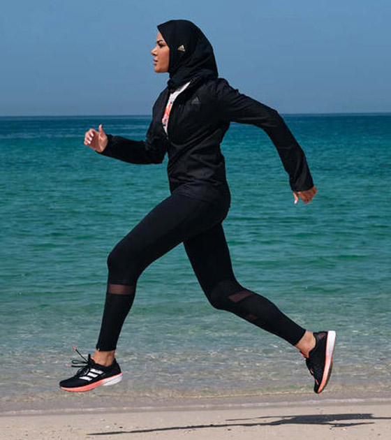  صورة رقم 5 - العداءة السعودية الأولمبية كاريمان أبوالجدايل تروي قصتها مع أديداس