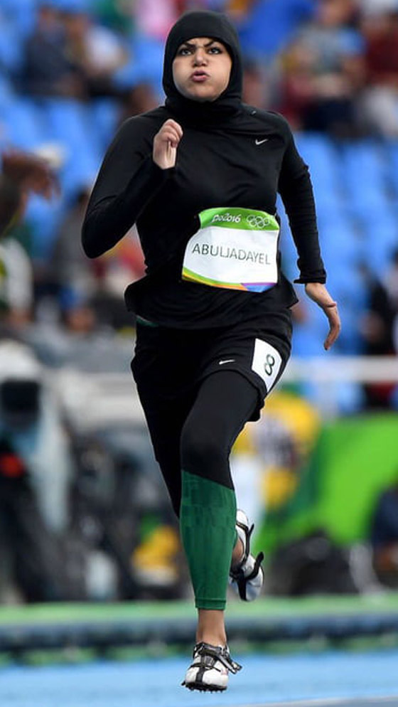  صورة رقم 8 - العداءة السعودية الأولمبية كاريمان أبوالجدايل تروي قصتها مع أديداس