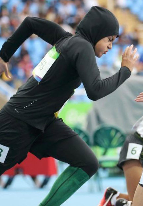  صورة رقم 12 - العداءة السعودية الأولمبية كاريمان أبوالجدايل تروي قصتها مع أديداس
