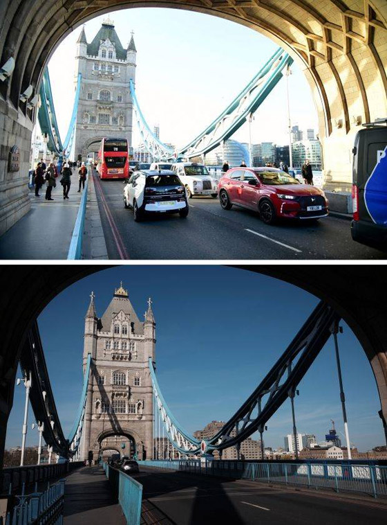 لندن مدينة أشباح... صور تكشف تأثير كورونا في السياحة البريطانية صورة رقم 1