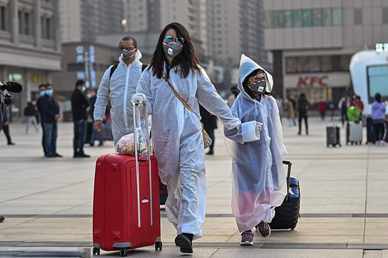 رحلات طيرات وقطارات: الصين تسمح بالمغادرة لسكان ووهان بؤرة كورونا! صورة رقم 21