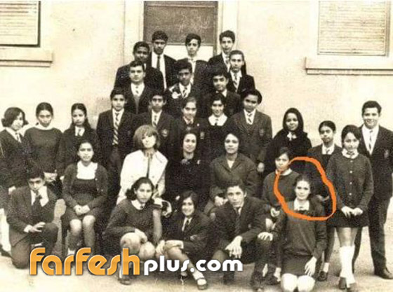 شاهد صورة نادرة قبل 50 عاماً.. يسرا وهي طالبة في المدرسة الثانوية صورة رقم 1