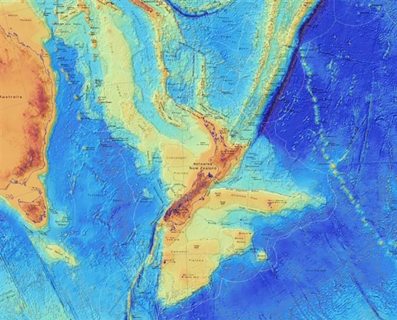علماء يحددون حجم ومكان القارة الثامنة الغارقة تحت مياه المحيط الهادي صورة رقم 15