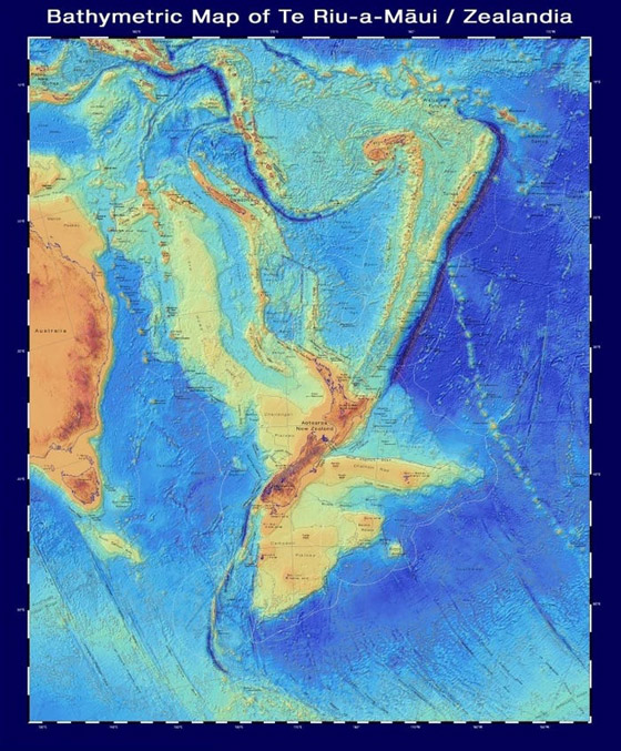علماء يحددون حجم ومكان القارة الثامنة الغارقة تحت مياه المحيط الهادي صورة رقم 4