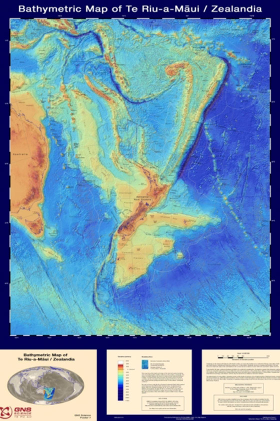 علماء يحددون حجم ومكان القارة الثامنة الغارقة تحت مياه المحيط الهادي صورة رقم 6