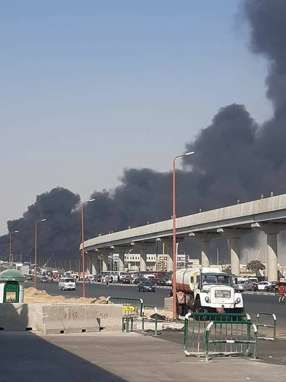 انفجار ماسورة خط بترول يتسبب في حريق هائل ومدمر في مصر صورة رقم 18