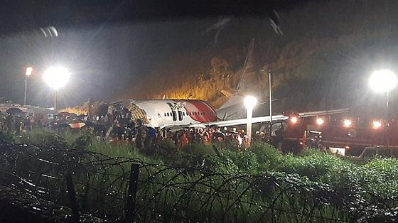 ارتفاع حصيلة ضحايا طائرة الركاب الهندية المنكوبة صورة رقم 1