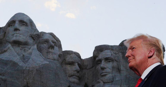 هل سيتم وضع صورة ترامب على جبل راشمور مع الرؤساء العظماء؟ صورة رقم 2