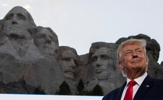 هل سيتم وضع صورة ترامب على جبل راشمور مع الرؤساء العظماء؟ صورة رقم 8