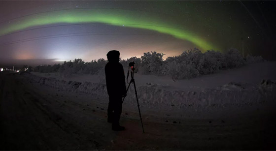 رائد فضاء روسي يلتقط صورا مدهشة لأضواء الشفق القطبي من الفضاء صورة رقم 6