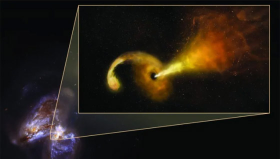 تلسكوبات العالم ترصد ثقبا أسود يلتهم نجما ويُحدث انفجارا ضوئيا ضخما صورة رقم 8