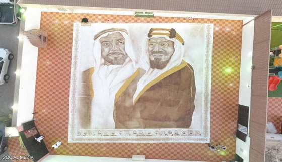 فنانة تشكيلية سعودية تدخل موسوعة غينيس بأكبر لوحة مرسومة بالقهوة صورة رقم 1