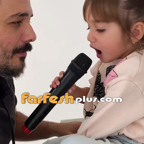 فيديو طفلة رامي عياش تغني معه (قمرة يا قمرة) وتذيب القلوب بجمالها وبراءتها صورة رقم 7