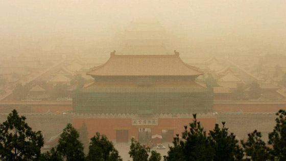 كوريا الشمالية تحذر من غبار أصفر كارثي قادم من الصين يحمل كورونا صورة رقم 3