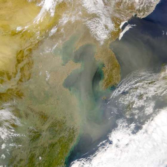 كوريا الشمالية تحذر من غبار أصفر كارثي قادم من الصين يحمل كورونا صورة رقم 10