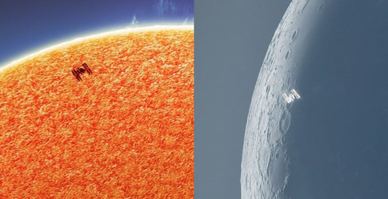صورة مذهلة ومميزة ترصد لحظة مرور محطة الفضاء الدولية أمام الشمس صورة رقم 6
