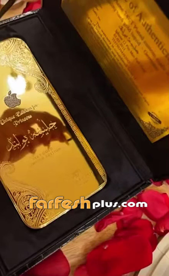 فيديو: حليمة بولند تشتري هاتف من الذهب الخالص وتكشف عن سعره! صورة رقم 3