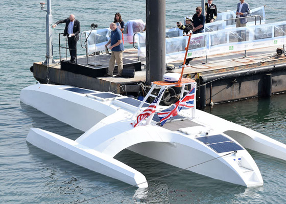 أول قارب ذكي بدون قبطان.. يستعد لعبور المحيط الأطلسي، وهذه مهامه صورة رقم 12
