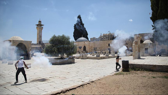 فيديوهات صادمة: بعد اقتحام شرطة إسرائيل للمسجد الأقصى، مستوطن يدهس مصلين ويقول: هم رجموني بالحجارة صورة رقم 16