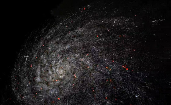 علماء يكتشفون كتلة فضائية خارجية فائقة ضخمة تعمل على ابتلاع مجرتنا! صورة رقم 1