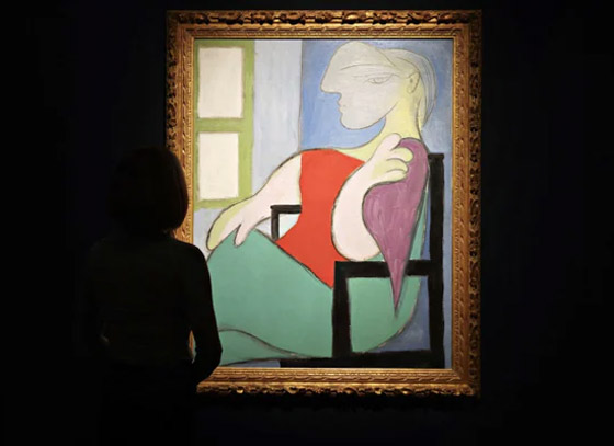 لوحة للرسام بيكاسو تباع بأكثر من 100 مليون دولار في مزاد بنيويورك صورة رقم 4