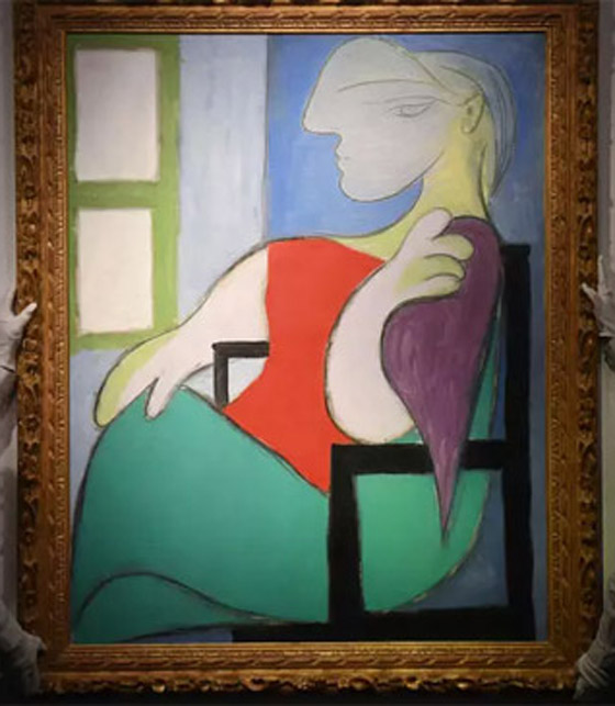 لوحة للرسام بيكاسو تباع بأكثر من 100 مليون دولار في مزاد بنيويورك صورة رقم 5