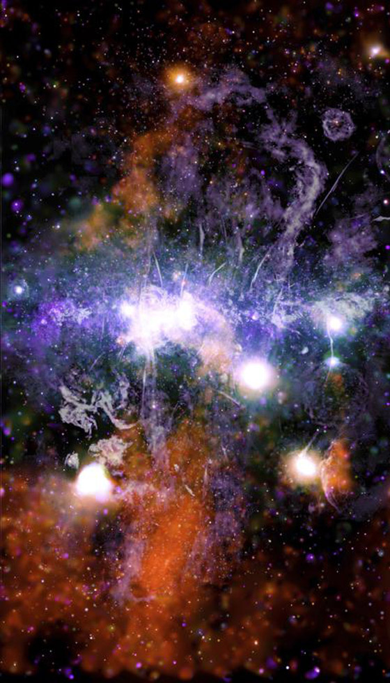 بعد سنوات رصد.. ناسا تنشر صور مذهلة لقلب مجرة درب التبانة صورة رقم 4