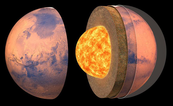 زلازل المريخ يوفر نظرة مفصلة على سطح الكوكب الأحمر من الداخل صورة رقم 4