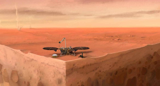 زلازل المريخ يوفر نظرة مفصلة على سطح الكوكب الأحمر من الداخل صورة رقم 5