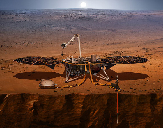زلازل المريخ يوفر نظرة مفصلة على سطح الكوكب الأحمر من الداخل صورة رقم 7