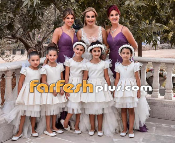 بالفيديو والصور: رولا سعد تحتفل بزفافها وإطلالتها بالأبيض ساحرة صورة رقم 8