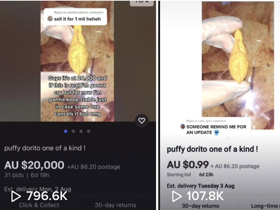 حبة دوريتوس غريبة تشعل الإنترنت وتلقى عرضا ببيعها بـ100 ألف دولار صورة رقم 3