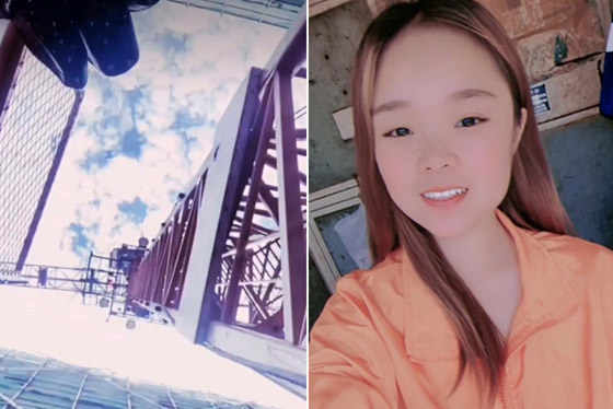 وفاة مشهورة بالصين بعد سقوطها من ارتفاع 49 مترا وهي تصور فيديو لمعجبيها صورة رقم 1