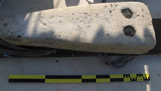 صور :العثور على حطام سفينة مصرية قديمة غرقت قبل 2200 عام.. علماء: سقطت عليها حجارة معبد آمون صورة رقم 4