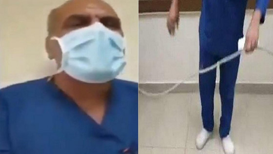 فيديو صادم: طبيب مصري يهين ممرض ويطالبه بالسجود لكلبه! صورة رقم 1