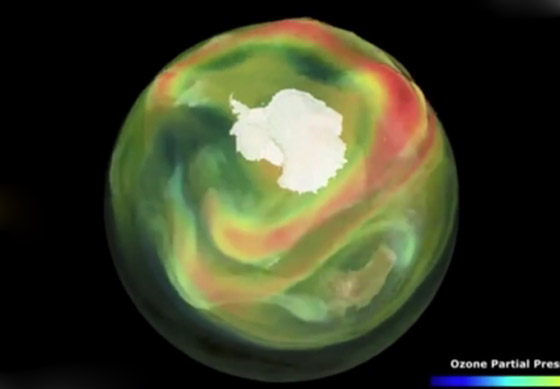 فيديو يكشف عن كارثة حقيقية: ثقب الأوزون أصبح أكبر من قارة! صورة رقم 3