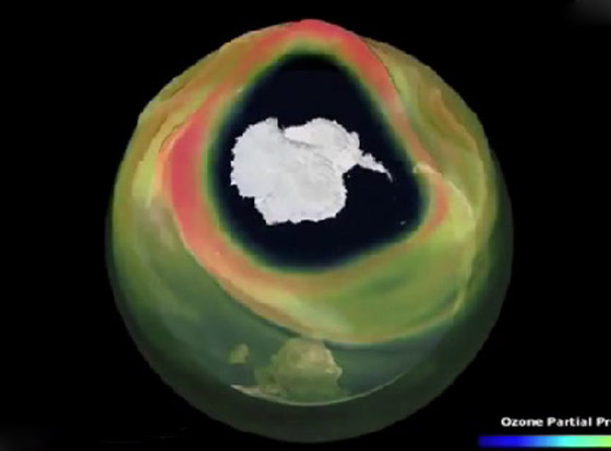 فيديو يكشف عن كارثة حقيقية: ثقب الأوزون أصبح أكبر من قارة! صورة رقم 4