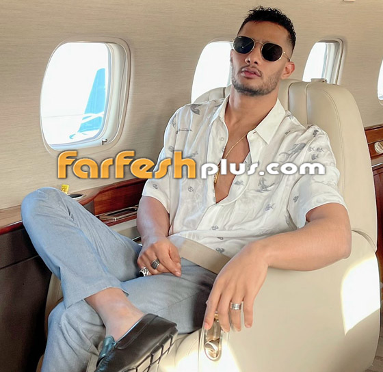 فيديو: محمد رمضان يرقص مع مضيفتي طيران داخل الطائرة.. ويعلق: المضيفة الفرفوشة صورة رقم 14