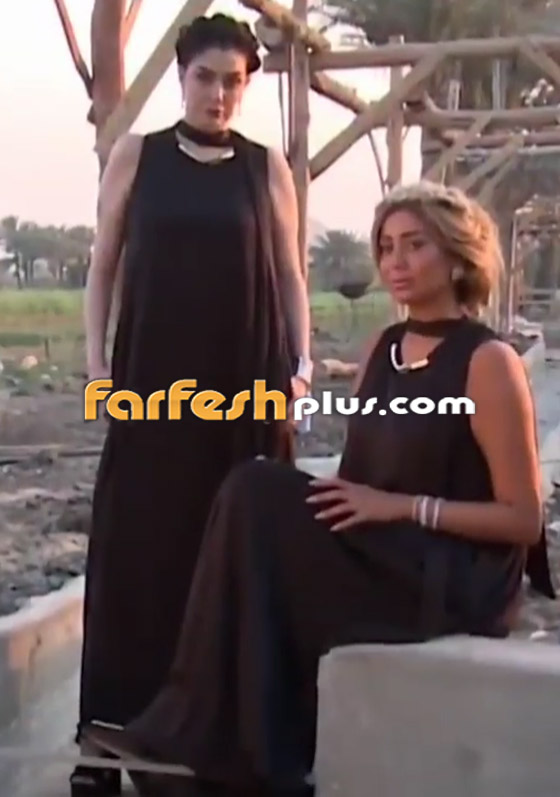 صور غادة عبد الرازق وابنتها ترتديان نفس الفستان واللون.. أيهما الأجمل؟ صورة رقم 6