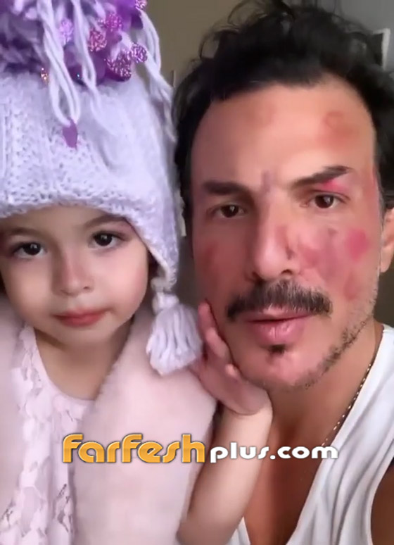ابنة باسل خياط تخطف الأنظار بفيديو طريف: وهذا ما فعلته بوجه والدها صورة رقم 3