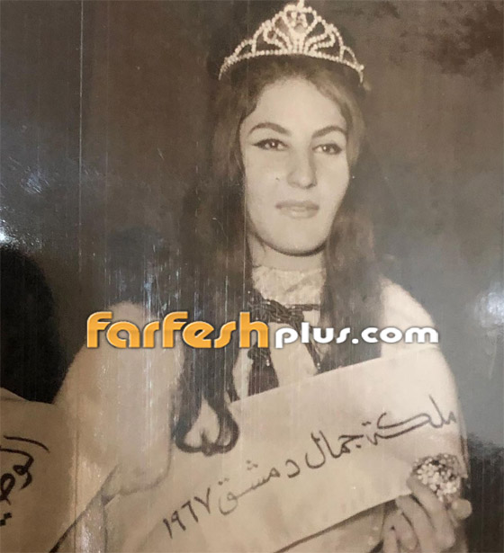 صور ورد الخال طفلة بأحضان والدتها ملكة الجمال والشاعرة السورية صورة رقم 3