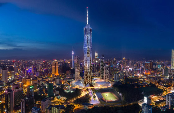 بالصور.. ثاني أعلى مبنى في العالم يقترب من الاكتمال صورة رقم 5