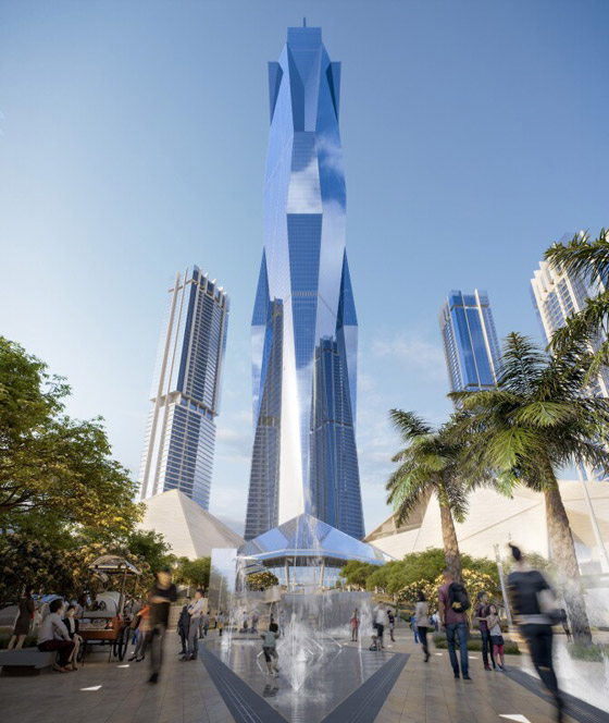 بالصور.. ثاني أعلى مبنى في العالم يقترب من الاكتمال صورة رقم 9