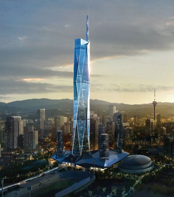 بالصور.. ثاني أعلى مبنى في العالم يقترب من الاكتمال صورة رقم 13