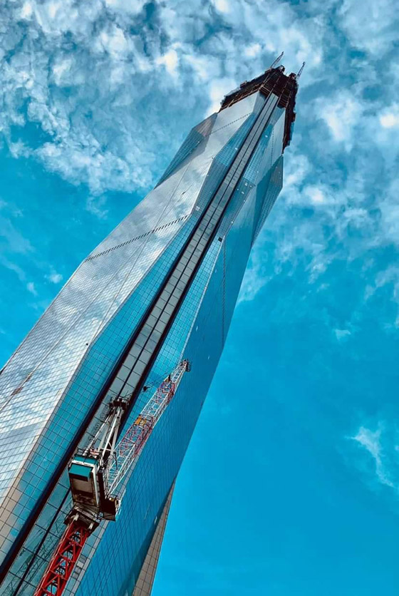 بالصور.. ثاني أعلى مبنى في العالم يقترب من الاكتمال صورة رقم 14