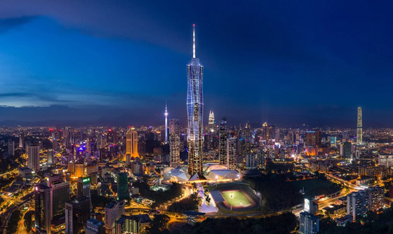 بالصور.. ثاني أعلى مبنى في العالم يقترب من الاكتمال صورة رقم 17