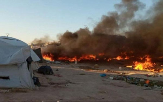 حريق خيمة بالأردن يقتل 4 من عائلة واحدة صورة رقم 1