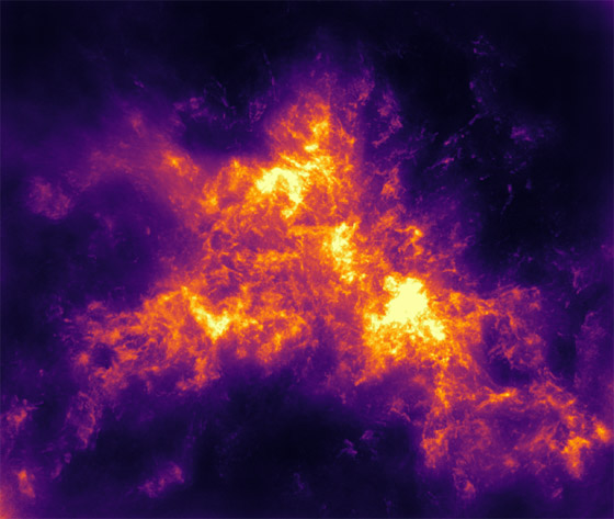 التقاط صورة مقربة بتفاصيل مذهلة لجار مجرة درب التبانة صورة رقم 1