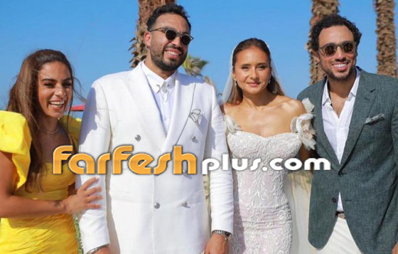 فيديو وصور: فرحة النجوم بزفاف نيللي كريم منهم عمرو دياب، أحمد السقا ولبلبة صورة رقم 8
